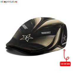 Vanderbilt Commodores NCAA3 Jeff Cap, Flat Cap, Driving Cap M71
