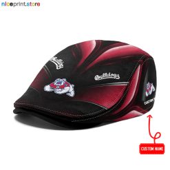 Fresno State Bulldogs NCAA4 Jeff Cap, Flat Cap, Driving Cap M71