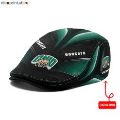 Ohio Bobcats NCAA4 Jeff Cap, Flat Cap, Driving Cap M71