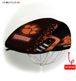 Clemson Tigers NCAA Jeff Cap, Flat Cap, Driving Cap M70