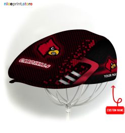 Louisville Cardinals NCAA Jeff Cap, Flat Cap, Driving Cap M70