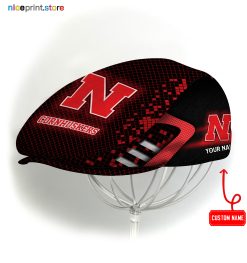 Nebraska Cornhuskers NCAA Jeff Cap, Flat Cap, Driving Cap M70