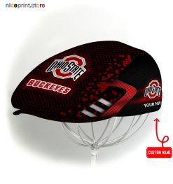 Ohio State Buckeyes NCAA Jeff Cap, Flat Cap, Driving Cap M70
