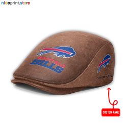 Buffalo Bills NFL Leather Flat Caps M01