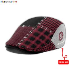 Alabama Crimson Tide NCAA Jeff Cap, Flat Cap, Driving Cap M75