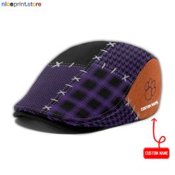 Clemson Tigers NCAA Jeff Cap, Flat Cap, Driving Cap M75