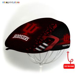 Indiana Hoosiers NCAA2 Jeff Cap, Flat Cap, Driving Cap M70