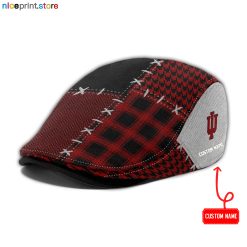 Indiana Hoosiers NCAA2 Jeff Cap, Flat Cap, Driving Cap M75
