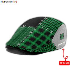 Marshall Thundering Herd NCAA2 Jeff Cap, Flat Cap, Driving Cap M75