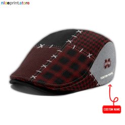 Mississippi State Bulldogs NCAA2 Jeff Cap, Flat Cap, Driving Cap M75