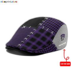TCU Horned Frogs NCAA2 Jeff Cap, Flat Cap, Driving Cap M75