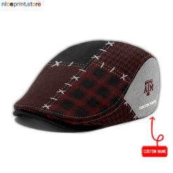 Texas AM Aggies NCAA2 Jeff Cap, Flat Cap, Driving Cap M75