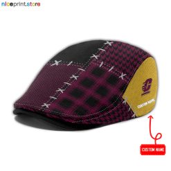 Central Michigan Chippewas NCAA4 Jeff Cap, Flat Cap, Driving Cap M75