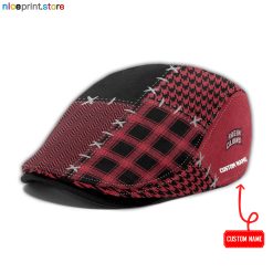 Louisiana Ragin Cajuns NCAA4 Jeff Cap, Flat Cap, Driving Cap M75