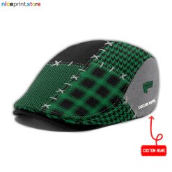 North Texas Mean Green NCAA4 Jeff Cap, Flat Cap, Driving Cap M75