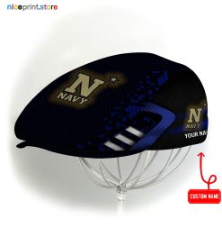 Navy Midshipmen NCAA2 Jeff Cap, Flat Cap, Driving Cap M70