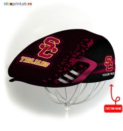 USC Trojans NCAA2 Jeff Cap, Flat Cap, Driving Cap M70