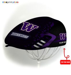 Washington Huskies NCAA2 Jeff Cap, Flat Cap, Driving Cap M70
