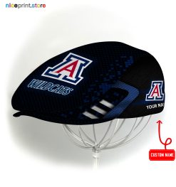 Arizona Wildcats NCAA3 Jeff Cap, Flat Cap, Driving Cap M70
