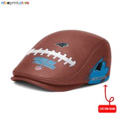 Carolina Panthers NFL Leather Flat Caps M02