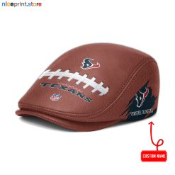 Houston Texans NFL Leather Flat Caps M02