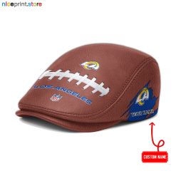 Los Angeles Rams NFL Leather Flat Caps M02