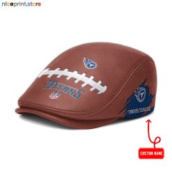 Tennessee Titans NFL Leather Flat Caps M02