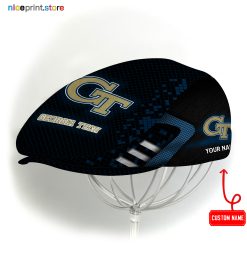 Georgia Tech Yellow Jackets NCAA3 Jeff Cap, Flat Cap, Driving Cap M70
