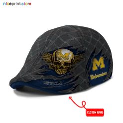 Michigan Wolverines NCAA Ivy Cap, Flat Cap M09