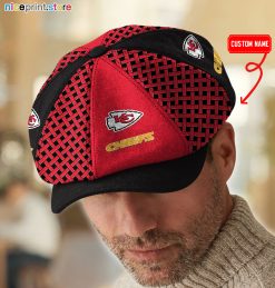 Kansas City Chiefs NFL Baker Boy Cap - Newsboy Cap M08