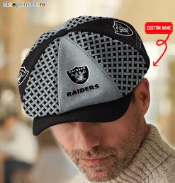 Las Vegas Raiders NFL Baker Boy Cap - Newsboy Cap M08