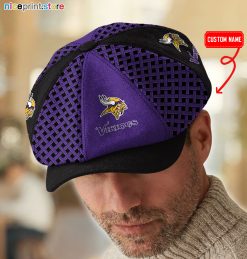 Minnesota Vikings NFL Baker Boy Cap - Newsboy Cap M08