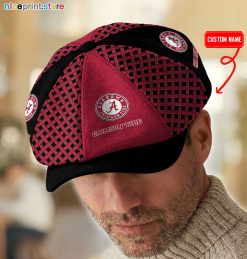 Alabama Crimson Tide NCAA Baker Boy Cap - Newsboy Cap M08