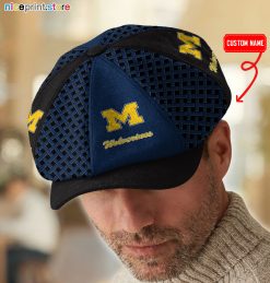 Michigan Wolverines NCAA Baker Boy Cap - Newsboy Cap M08