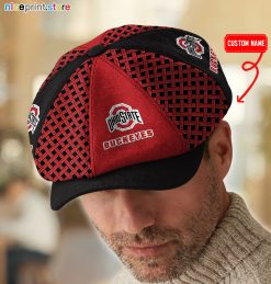 Ohio State Buckeyes NCAA Baker Boy Cap - Newsboy Cap M08