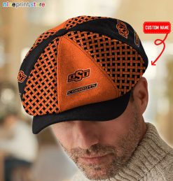 Oklahoma State Cowboys NCAA Baker Boy Cap - Newsboy Cap M08