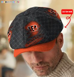 Cincinnati Bengals NFL Baker Boy Cap - Newsboy Cap M09
