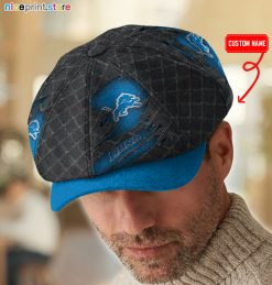 Detroit Lions NFL Baker Boy Cap - Newsboy Cap M09
