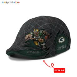 Green Bay Packers NFL Ivy Cap, Flat Cap M10