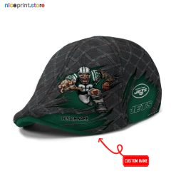 New York Jets NFL Ivy Cap, Flat Cap M10