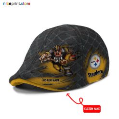 Pittsburgh Steelers NFL Ivy Cap, Flat Cap M10
