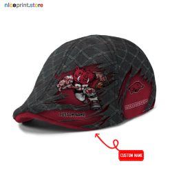 Arkansas Razorbacks NCAA Ivy Cap, Flat Cap M10