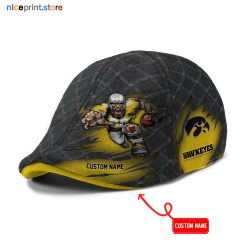 Iowa Hawkeyes NCAA Ivy Cap, Flat Cap M10