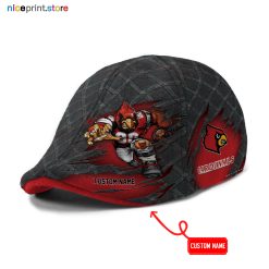Louisville Cardinals NCAA Ivy Cap, Flat Cap M10