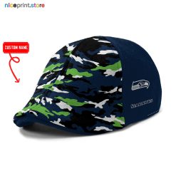 Seattle Seahawks NFL Ivy Cap, Flat Cap M07