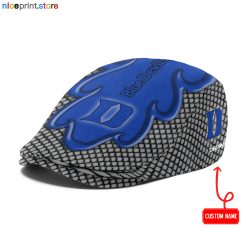 Duke Blue Devils NCAA Jeff Cap, Flat Cap, Driving Cap M73