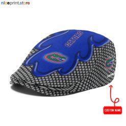 Florida Gators NCAA Jeff Cap, Flat Cap, Driving Cap M73