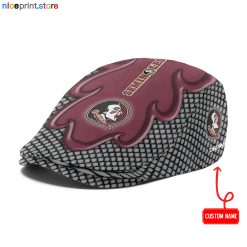 Florida State Seminoles NCAA Jeff Cap, Flat Cap, Driving Cap M73