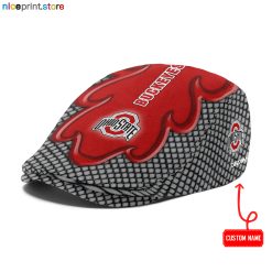 Ohio State Buckeyes NCAA Jeff Cap, Flat Cap, Driving Cap M73