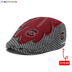 South Carolina Gamecocks NCAA Jeff Cap, Flat Cap, Driving Cap M73